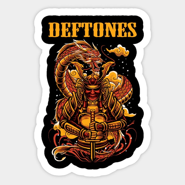DEFTONES MERCH VTG Sticker by citrus_sizzle